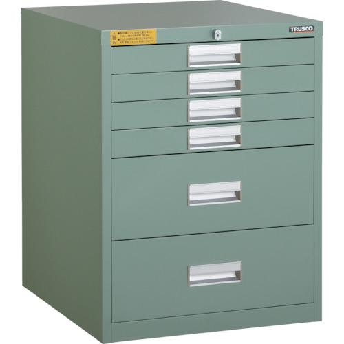 ตู้ TRUSCO LVE 500X550XH650 6 ลิ้นชัก