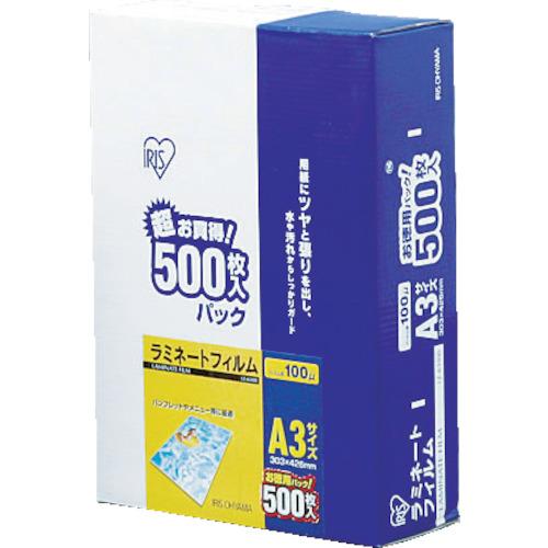 IRIS 539263 ฟิล์มลามิเนต A3 ขนาด 500 แผ่น 100μ