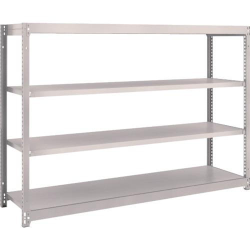 TRUSCO ชั้นวางของ M1.5 น้ำหนักเบา/ปานกลาง 1760 x 445 x 1200 ยูนิต 4 ชั้น นีโอเกรย์