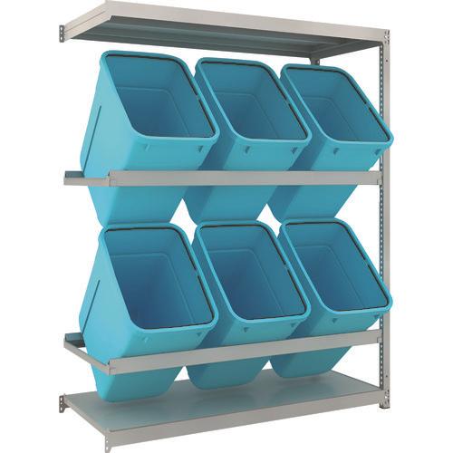 TRUSCO ชั้นวาง M1.5 แบบน้ำหนักเบา/ปานกลาง H1800XW1460XD595 2 ขั้น RBK-90 เชื่อมต่อ 6 ชิ้น