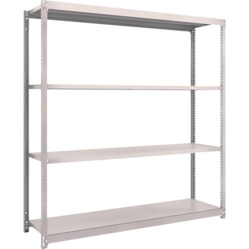 TRUSCO ชั้นวางของ M1.5 น้ำหนักเบา/ปานกลาง 1760 x 445 x 1800 ยูนิต 4 ชั้น นีโอเกรย์