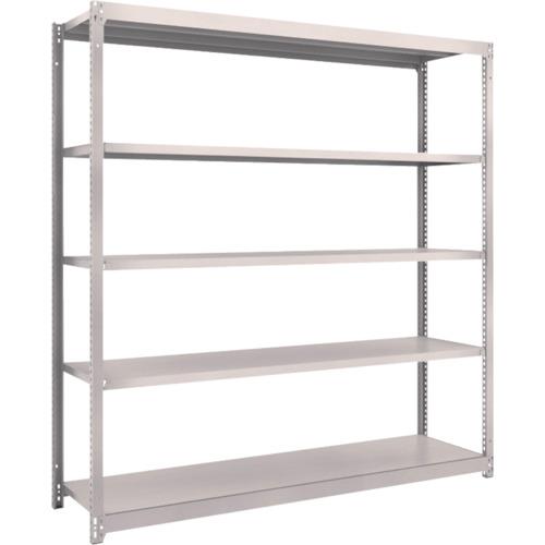 TRUSCO ชั้นวางของ M1.5 น้ำหนักเบา/ปานกลาง 1760 x 445 x 1800 ยูนิต 5 ชั้น นีโอเกรย์