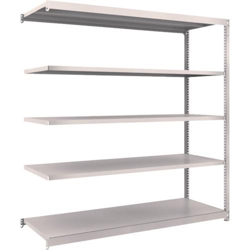 TRUSCO ชั้นวางของ M1.5 น้ำหนักเบา/ปานกลาง 1760 x 595 x 1800 เชื่อมต่อ 5 ชั้น นีโอเกรย์