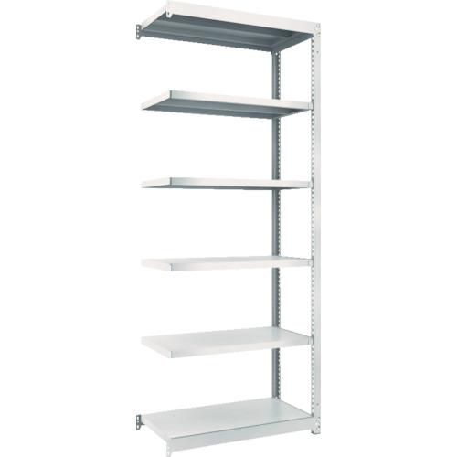 TRUSCO ชั้นวางของ M1.5 น้ำหนักเบา/ปานกลาง 860 x 445 x 2100 เชื่อมต่อ 6 ชั้น นีโอเกรย์