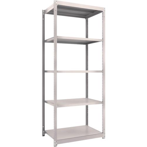 TRUSCO ชั้นวางของ M1.5 น้ำหนักเบา/ปานกลาง 860 x 595 x 2100 5 ขั้น ชั้นเดียว นีโอเกรย์