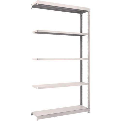 TRUSCO ชั้นวางของ M1.5 น้ำหนักเบา/ปานกลาง 1160 x 295 x 2100 เชื่อมต่อ 5 ชั้น นีโอเกรย์