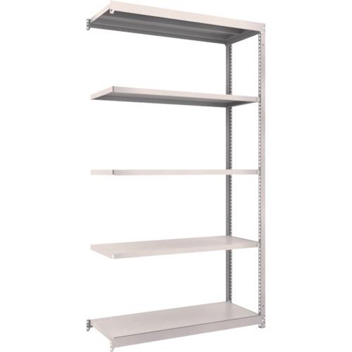 TRUSCO ชั้นวางของ M1.5 น้ำหนักเบา/ปานกลาง 1160 x 445 x 2100 เชื่อมต่อ 5 ชั้น นีโอเกรย์