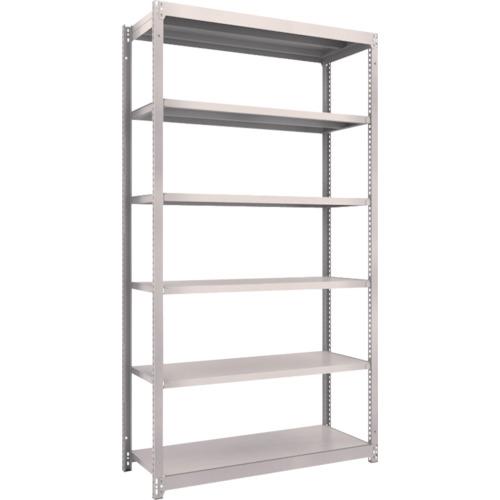 TRUSCO ชั้นวางของ M1.5 น้ำหนักเบา/ปานกลาง 1160 x 445 x 2100 6 ขั้น ยูนิตเดียว นีโอเกรย์