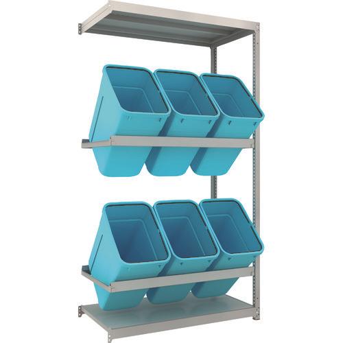 TRUSCO ชั้นวางของ M1.5 น้ำหนักเบา/ปานกลาง H2100XW1160XD595 2 ขั้น RBK-70 เชื่อมต่อ 6 ตู้