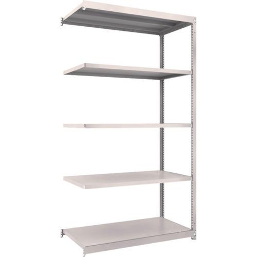 TRUSCO ชั้นวางของ M1.5 น้ำหนักเบา/ปานกลาง 1160 x 595 x 2100 เชื่อมต่อ 5 ชั้น นีโอเกรย์