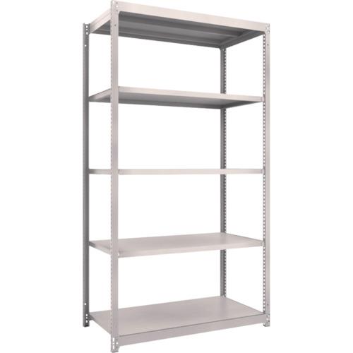 TRUSCO ชั้นวางของ M1.5 น้ำหนักเบา/ปานกลาง 1160 x 595 x 2100 ยูนิต 5 ชั้น นีโอเกรย์