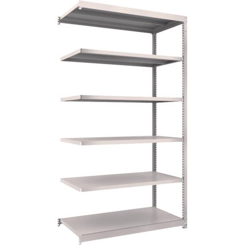 TRUSCO ชั้นวางของ M1.5 น้ำหนักเบา/ปานกลาง 1160x595x2100 เชื่อมต่อ 6 ชั้น นีโอเกรย์