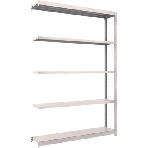 TRUSCO ชั้นวางของ M1.5 น้ำหนักเบา/ปานกลาง 1460 x 295 x 2100 เชื่อมต่อ 5 ชั้น นีโอเกรย์