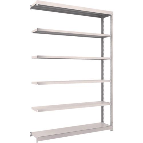 TRUSCO ชั้นวางของ M1.5 น้ำหนักเบา/ปานกลาง 1460 x 295 x 2100 เชื่อมต่อ 6 ชั้น นีโอเกรย์