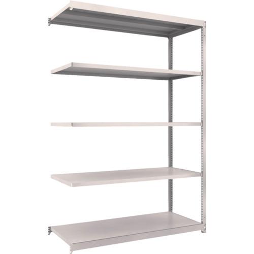 TRUSCO ชั้นวางของ M1.5 น้ำหนักเบา/ปานกลาง 1460 x 595 x 2100 เชื่อมต่อ 5 ชั้น นีโอเกรย์