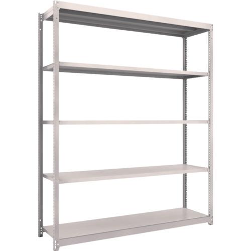 TRUSCO ชั้นวางของ M1.5 น้ำหนักเบา/ปานกลาง 1760 x 445 x 2100 ยูนิต 5 ชั้น นีโอเกรย์