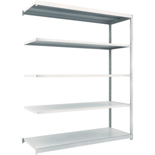 TRUSCO ชั้นวางของ M1.5 น้ำหนักเบา/ปานกลาง 1760 x 595 x 2100 เชื่อมต่อ 5 ชั้น นีโอเกรย์