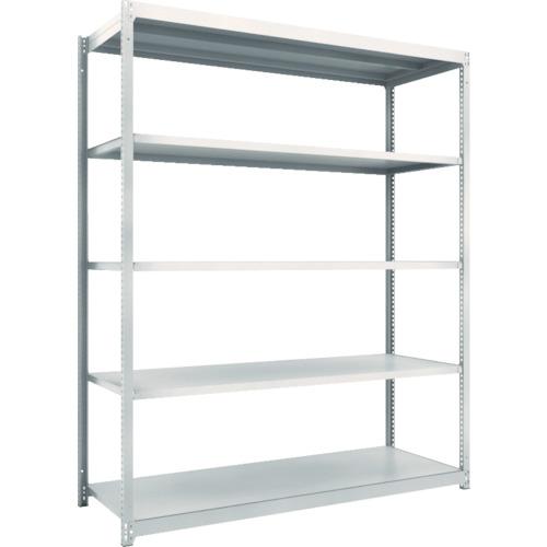 TRUSCO ชั้นวางของ M1.5 น้ำหนักเบา/ปานกลาง 1760 x 595 x 2100 ยูนิต 5 ชั้น นีโอเกรย์