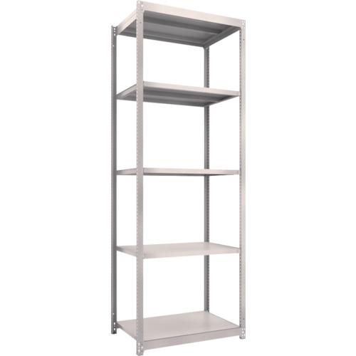 TRUSCO ชั้นวางของ M1.5 น้ำหนักเบา/ปานกลาง 860 x 595 x 2400 5 ขั้น ชั้นเดียว นีโอเกรย์