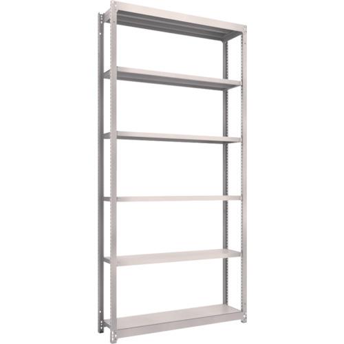 TRUSCO ชั้นวางของ M1.5 น้ำหนักเบา/ปานกลาง 1160 x 295 x 2400 6 ขั้น ยูนิตเดียว นีโอเกรย์