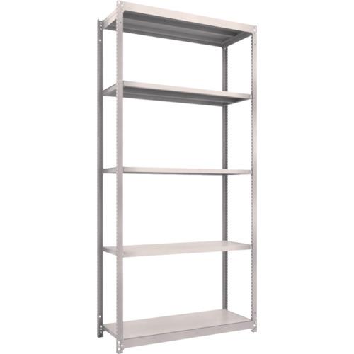 TRUSCO ชั้นวางของ M1.5 น้ำหนักเบา/ปานกลาง 1160 x 445 x 2400 ยูนิต 5 ชั้น นีโอเกรย์