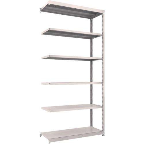 TRUSCO ชั้นวางของ M1.5 น้ำหนักเบา/ปานกลาง 1160 x 445 x 2400 เชื่อมต่อ 6 ชั้น นีโอเกรย์