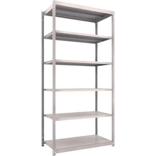 TRUSCO ชั้นวางของ M1.5 น้ำหนักเบา/ปานกลาง 1160 x 595 x 2400 6 ขั้น ยูนิตเดียว นีโอเกรย์