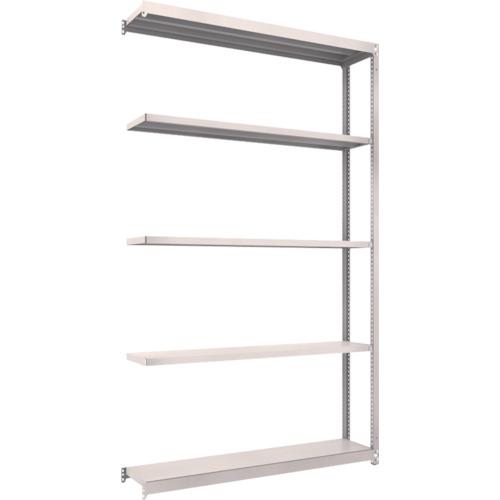 TRUSCO ชั้นวางของ M1.5 น้ำหนักเบา/ปานกลาง 1460 x 295 x 2400 เชื่อมต่อ 5 ชั้น นีโอเกรย์