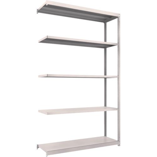 TRUSCO ชั้นวางของ M1.5 น้ำหนักเบา/ปานกลาง 1460 x 445 x 2400 เชื่อมต่อ 5 ชั้น นีโอเกรย์