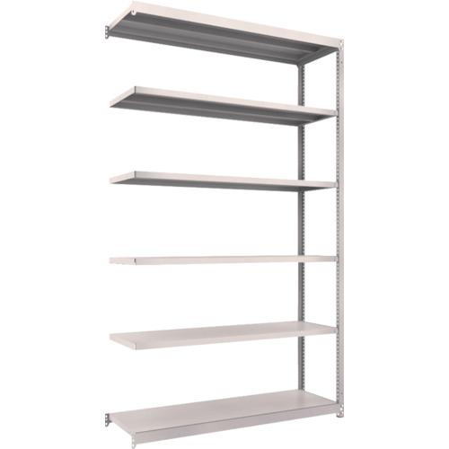 TRUSCO ชั้นวางของ M1.5 น้ำหนักเบา/ปานกลาง 1460 x 445 x 2400 เชื่อมต่อ 6 ชั้น นีโอเกรย์