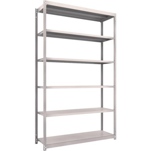 TRUSCO ชั้นวางของ M1.5 น้ำหนักเบา/ปานกลาง 1460 x 445 x 2400 6 ขั้น ยูนิตเดียว นีโอเกรย์