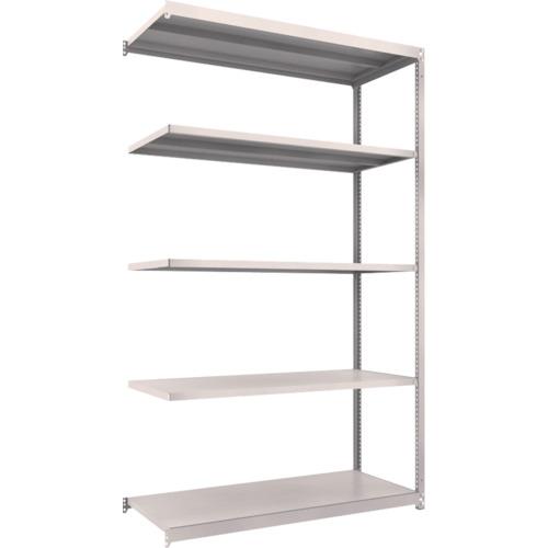 TRUSCO ชั้นวางของ M1.5 น้ำหนักเบา/ปานกลาง 1460 x 595 x 2400 เชื่อมต่อ 5 ชั้น นีโอเกรย์