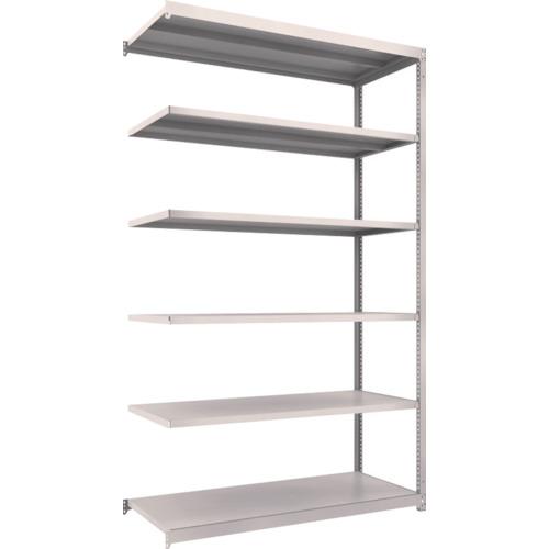 TRUSCO ชั้นวางของ M1.5 น้ำหนักเบา/ปานกลาง 1460 x 595 x 2400 เชื่อมต่อ 6 ชั้น นีโอเกรย์