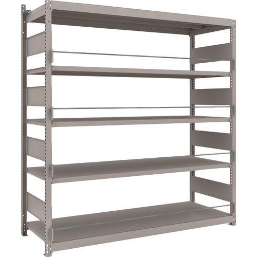 TRUSCO M1.5 ชั้นวางน้ำหนักเบาและขนาดกลางสำหรับคลังสินค้าภัยพิบัติ 1760X595X1800 5 ขั้น ยูนิตเดียว