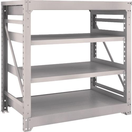 Kệ quả cân loại TRUSCO M10 1200 x 760 x H1200 4 tầng đơn kệ đơn màu xám neo