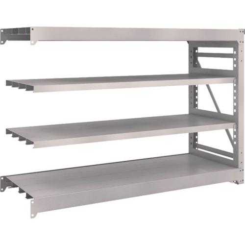 Kệ cân loại TRUSCO M10 1800 x 620 x H1200 kết nối 4 tầng màu xám neo