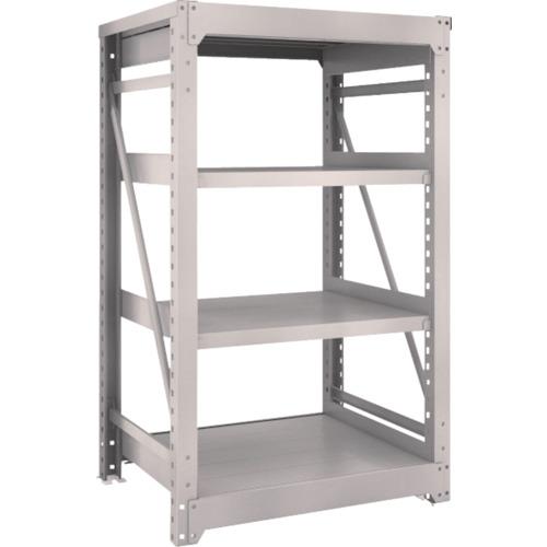 Kệ quả cân loại TRUSCO M10 900 x 760 x H1500 4 tầng đơn màu xám neo