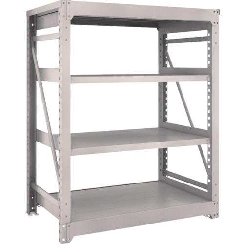 Kệ quả cân loại TRUSCO M10 1200 x 760 x H1500 4 tầng đơn màu xám neo