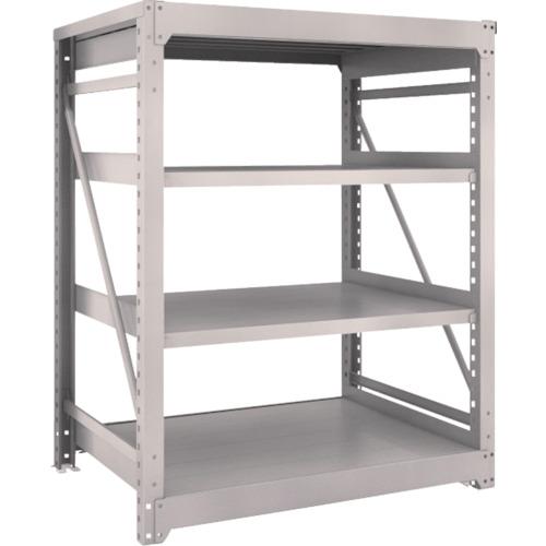 Kệ quả cân loại TRUSCO M10 1200 x 900 x H1500 4 tầng đơn kệ đơn màu xám neo