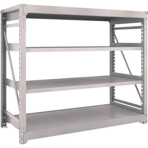 Kệ quả cân loại TRUSCO M10 1800 x 760 x H1500 4 tầng đơn màu xám neo