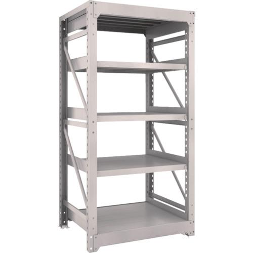 Kệ quả cân loại TRUSCO M10 900 x 760 x H1800 5 tầng đơn màu xám neo