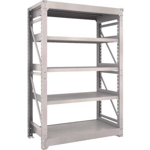 Kệ quả cân loại TRUSCO M10 1200 x 620 x H1800 5 tầng đơn màu xám neo