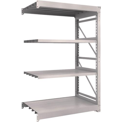 Kệ cân loại TRUSCO M10 1200 x 760 x H1800 4 tầng nối màu xám đen