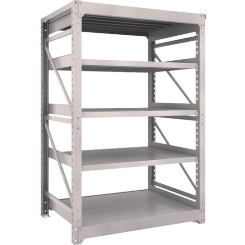 Kệ quả cân loại TRUSCO M10 1200 x 900 x H1800 5 tầng đơn màu xám neo