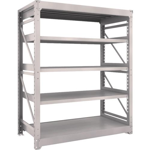 Kệ quả cân loại TRUSCO M10 1500 x 760 x H1800 5 tầng đơn màu xám neo