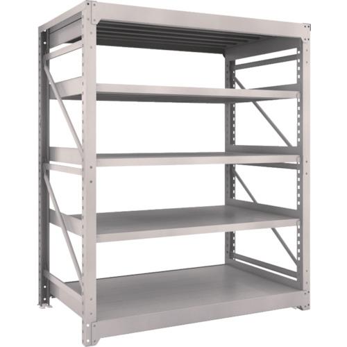 Kệ quả cân loại TRUSCO M10 1500 x 900 x H1800 5 tầng đơn màu xám neo