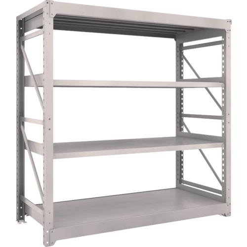 Kệ quả cân loại TRUSCO M10 1800 x 760 x H1800 4 tầng đơn màu xám neo