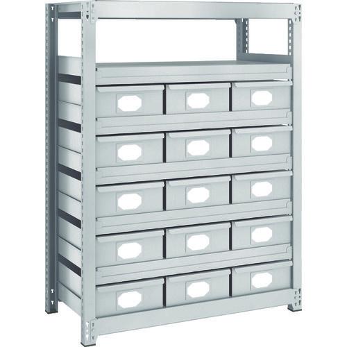 Kệ TRUSCO M2 loại nhẹ/trung H1200 có hộc thép lớn X15