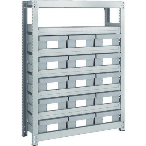 TRUSCO M2 loại kệ vừa và nhẹ H1200 resin NG có hộc lớn X15