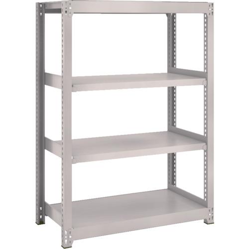 TRUSCO M2 loại kệ nhẹ/trung 860 x 450 x H1200 4 tầng đơn kệ xám neo